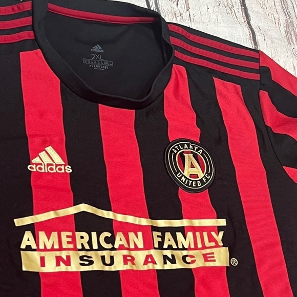 Atlanta United FC Soccer Home Futbol Adidas Sports MLB Mens Jersey - Picture 3 of 7